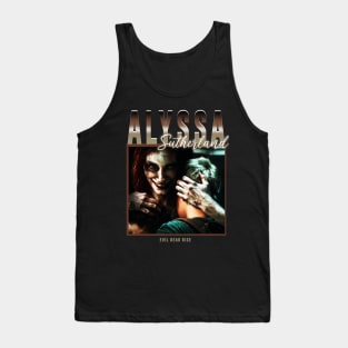 Alyssa Sutherland Vintage - evil dead rise Tank Top